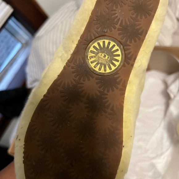 Authentic Ugg slipper sandals slight worn - Picture 1 of 2